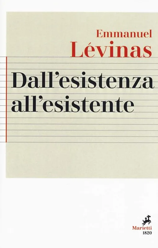 Dall‘esistenza all‘esistente Novità