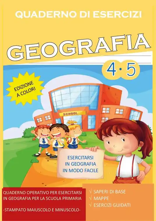 Solo Oggi Quaderno esercizi geografia. Per la Scuola elementare. Vol. 4-5