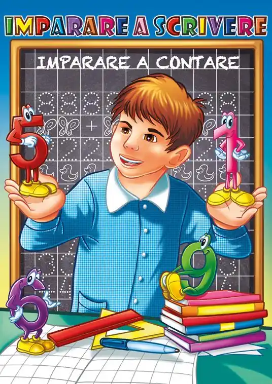 Direttamente Dal Produttore Imparare a scrivere, impara a scrivere i numeri, contare e tracciare attraverso attività di pregrafismo e precalcolo. Bambini 3-6 anni. Ediz. illustrata