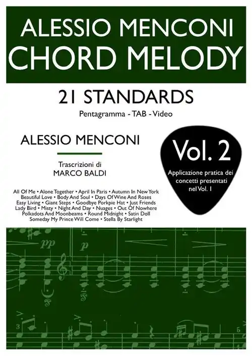 Chord melody, 21 standard. Vol. 2 Offerta Limitata