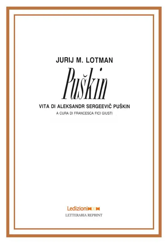 Puskin. Vita di Aleksandr Sergeevi Puskin Scelto Dai Clienti