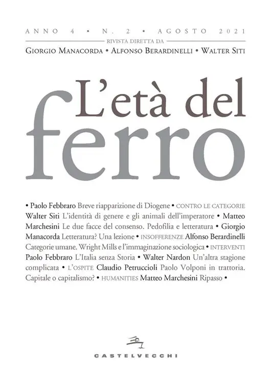 L‘età del ferro (2021). Vol. 2 Economico