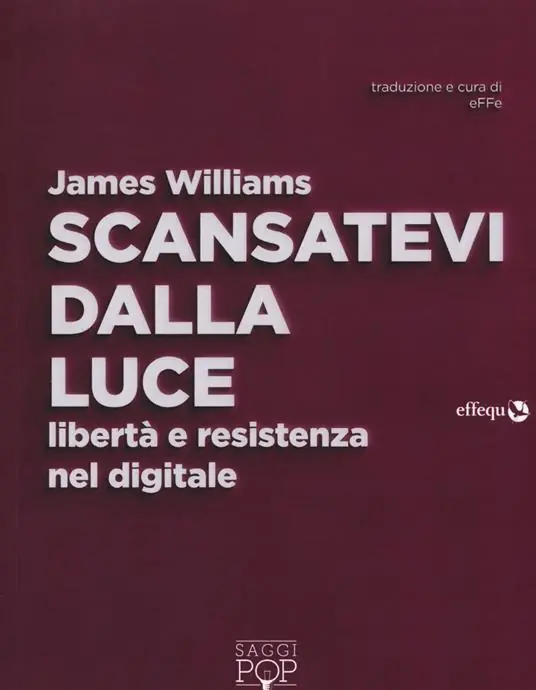 Promozione Scansatevi dalla luce. Libertà e resistenza nel digitale